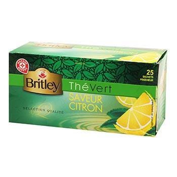 Thé vert Britley Citron - 25 sachets - 50g