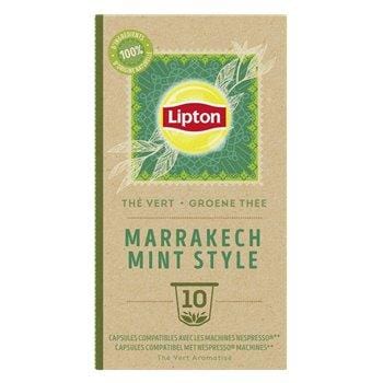 Thé vert Marrakech Tea Lipton Compatible Nespresso - 25g