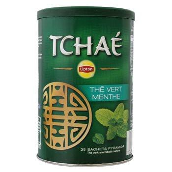 Thé vert tchaé Lipton Menthe impériale - x25 - 50g