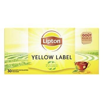 Thé Yellow Label Lipton 30 sachets - 60g
