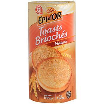 Toasts Brioches Epi D'Or x13 - 125g