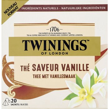 Twinings The Noir Vanille (x20) 32g