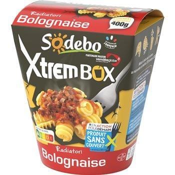 Xtrem Box Sodebo Radiatori à la Bolognaise -400g