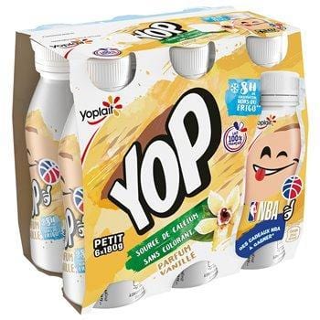 Yaourt à boire Ptit Yop Aromatisé vanille x6 - 180g
